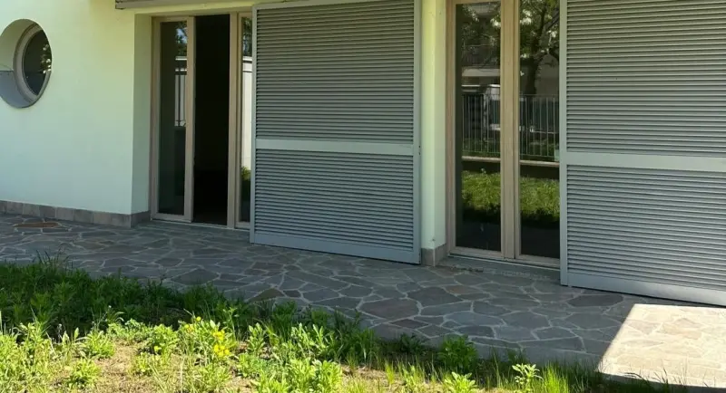 Quadrilocale con giardino, CODOGNO — Giardino